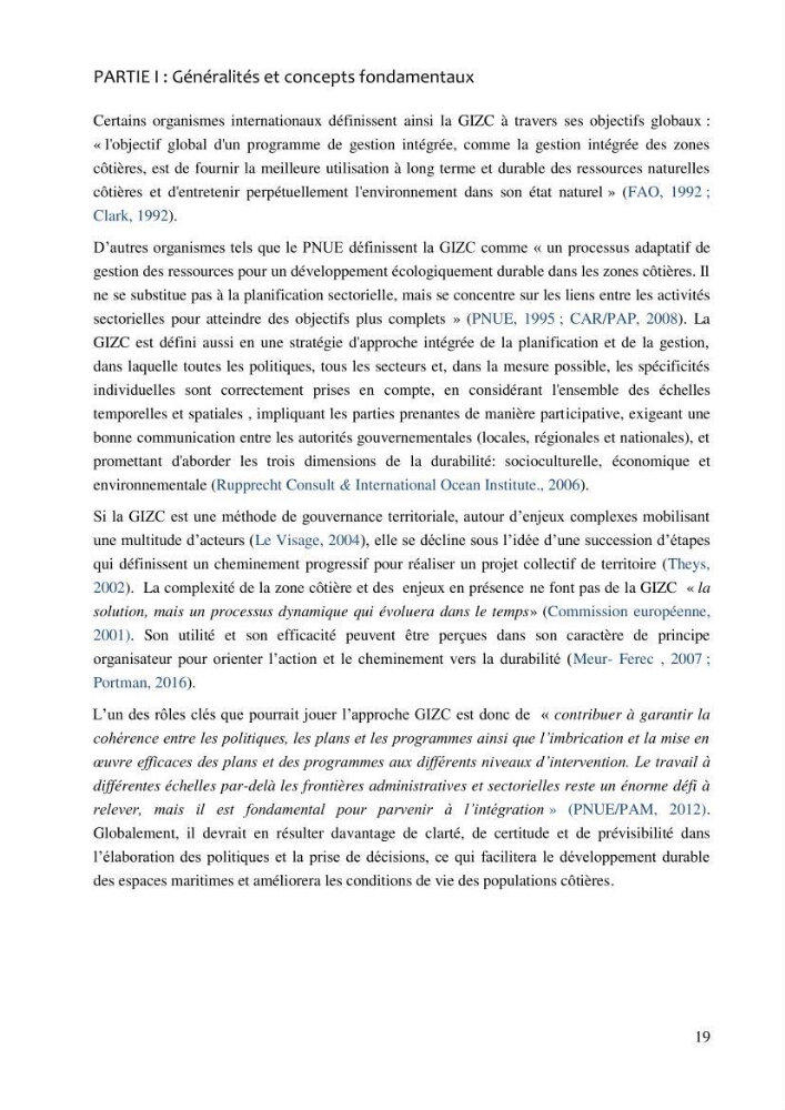 La gestion intégrée de la zone côtière algéroise: entre doctrine et pratique