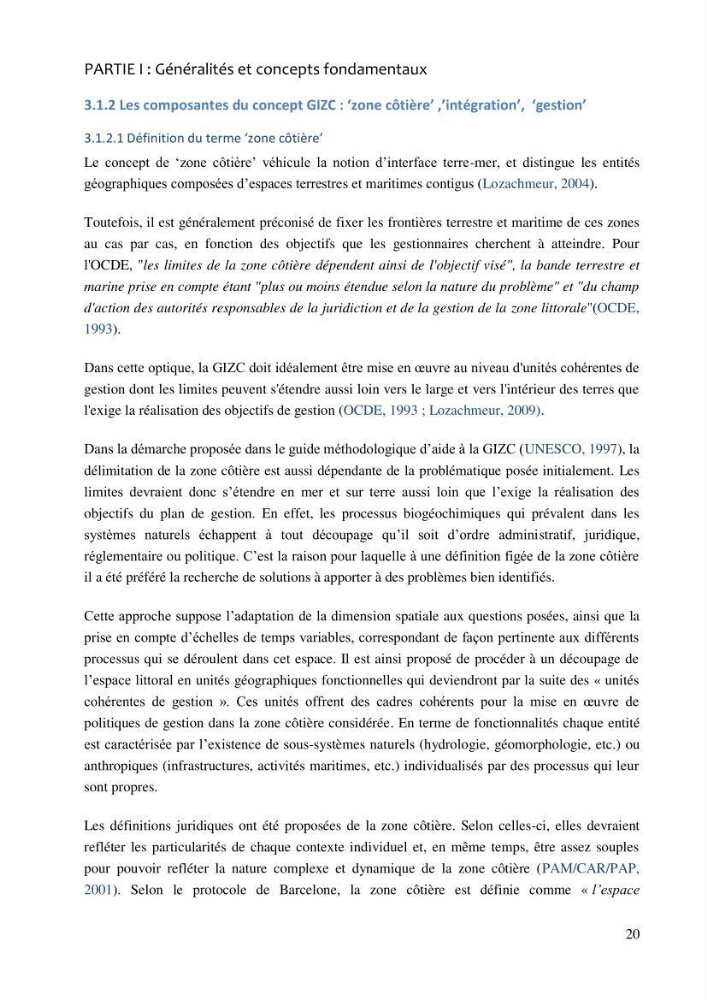 La gestion intégrée de la zone côtière algéroise: entre doctrine et pratique