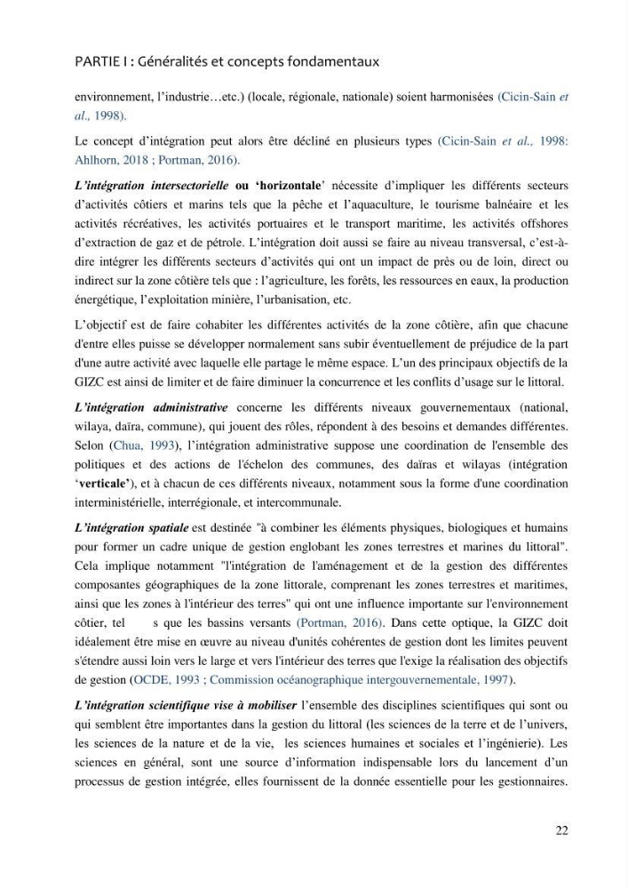 La gestion intégrée de la zone côtière algéroise: entre doctrine et pratique
