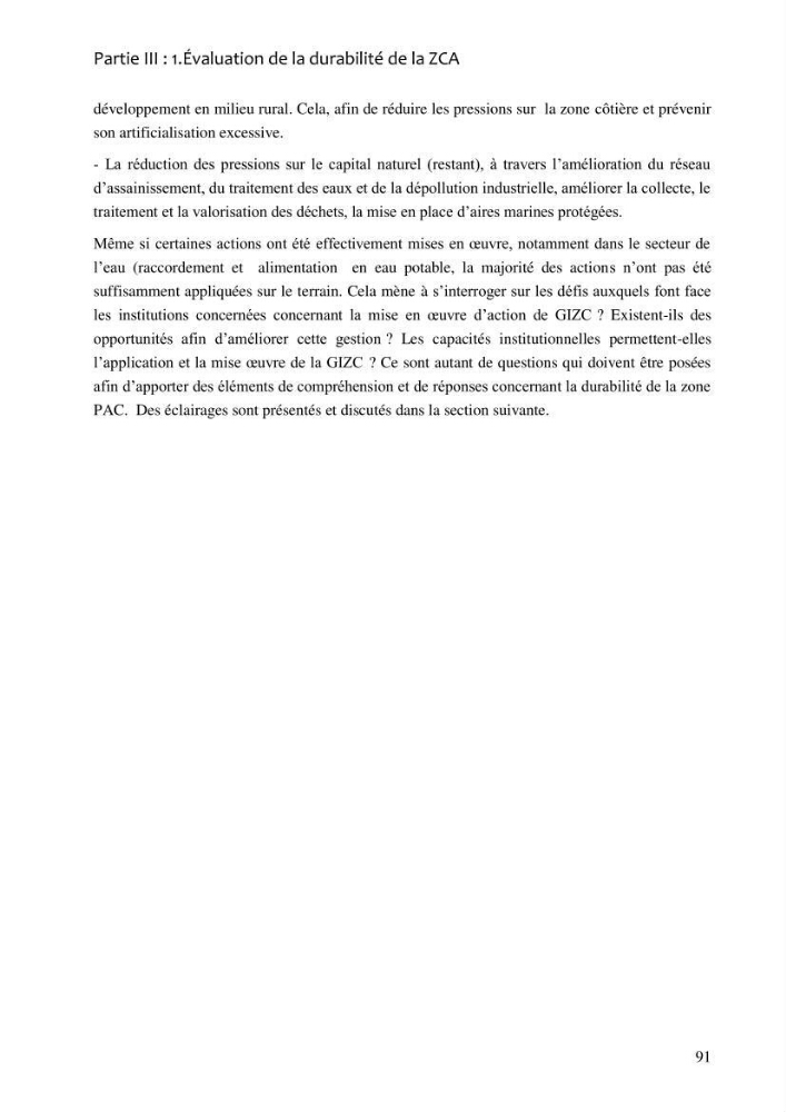 La gestion intégrée de la zone côtière algéroise: entre doctrine et pratique