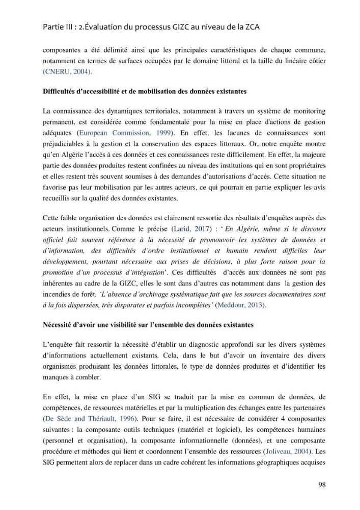La gestion intégrée de la zone côtière algéroise: entre doctrine et pratique