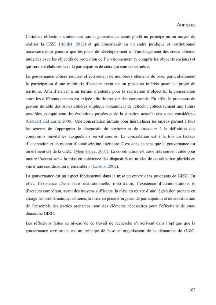 La gestion intégrée de la zone côtière algéroise: entre doctrine et pratique