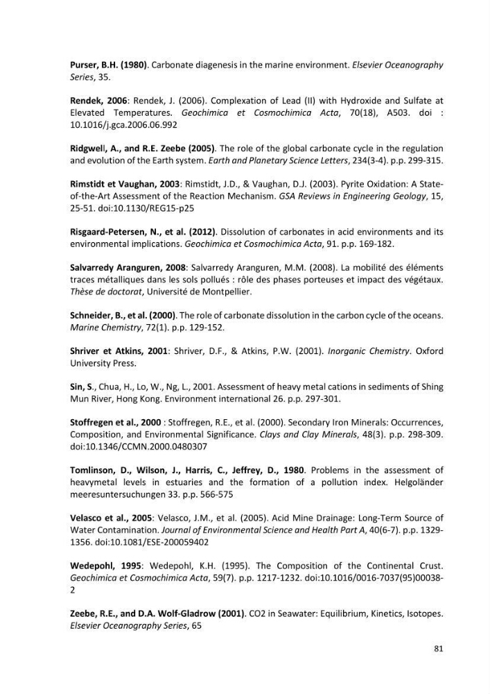 Evaluation et impact de la pollution par les métaux traces sur l’environnement marin as de l’embouchure de l’Oued Beni Messous