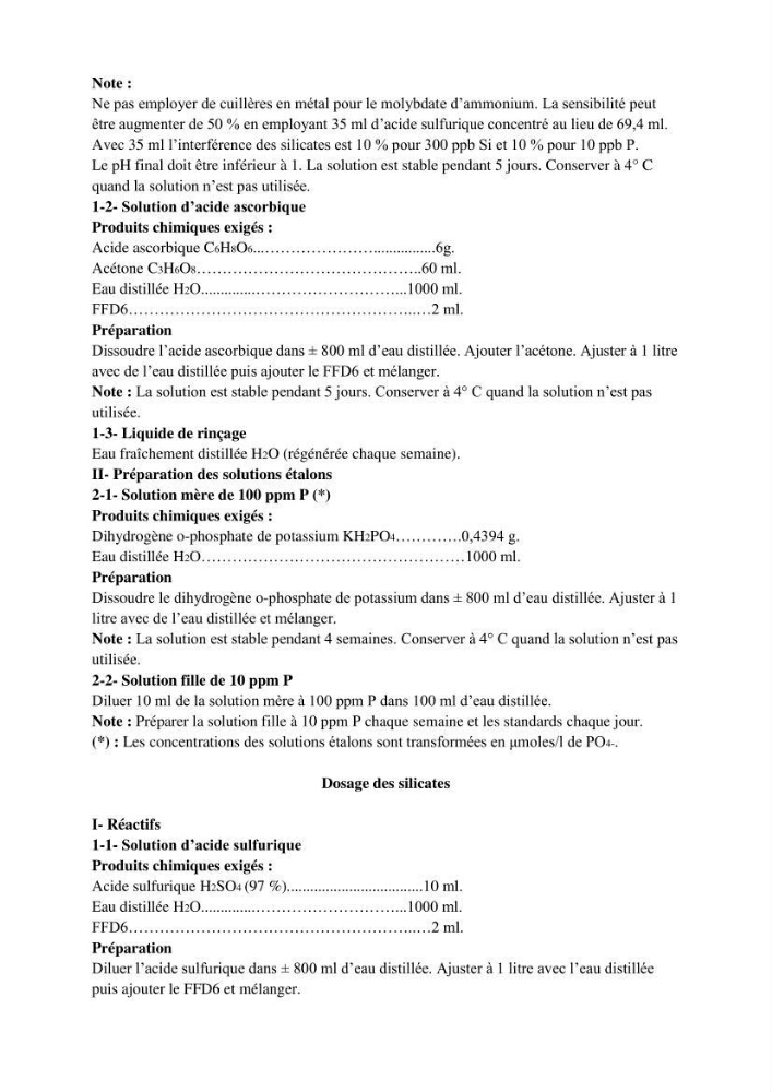 Hydrologie et sels nutritifs dans les eaux de la baie d\'Alger (mars 2009).