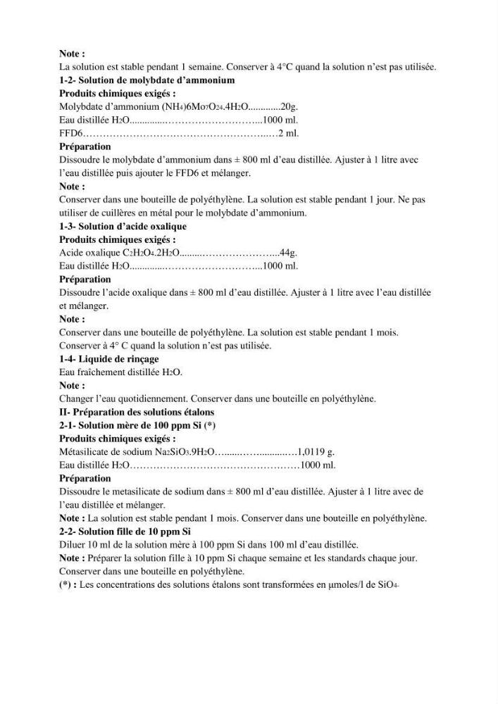 Hydrologie et sels nutritifs dans les eaux de la baie d\'Alger (mars 2009).