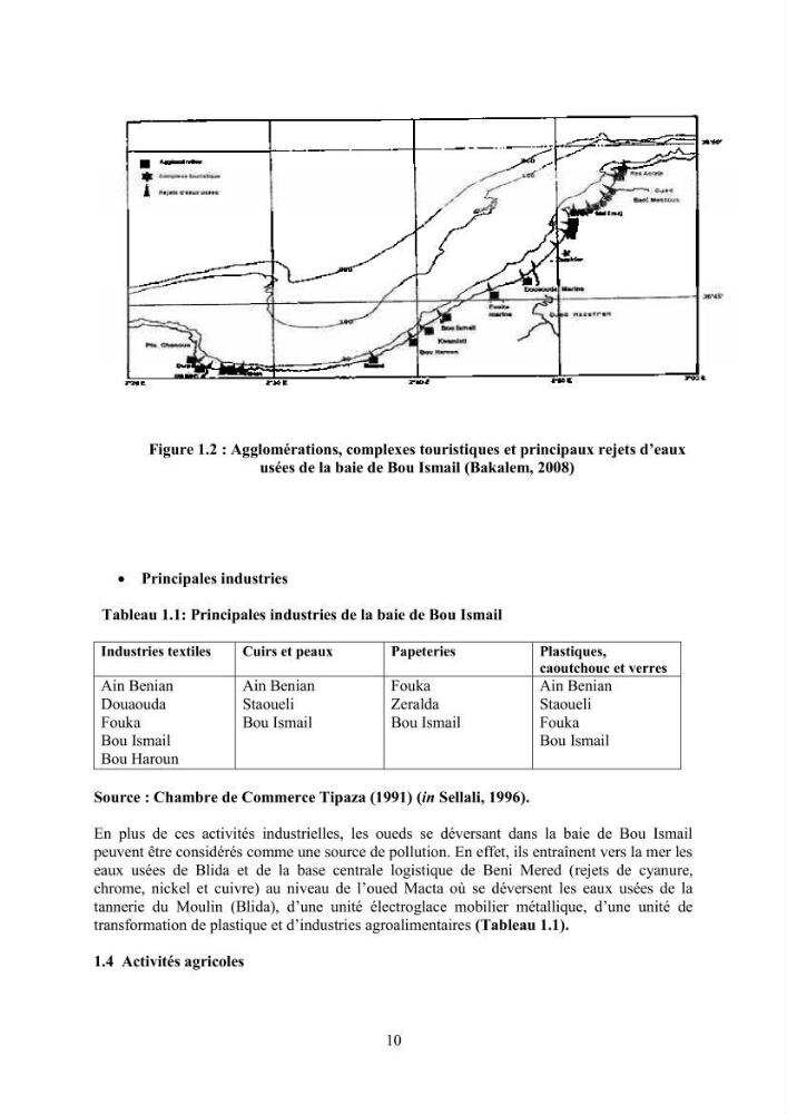 Peuplements carcinologiques des petits fonds de la baie de Bou-Ismail