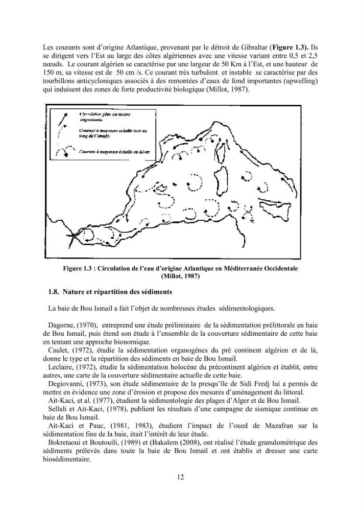 Peuplements carcinologiques des petits fonds de la baie de Bou-Ismail