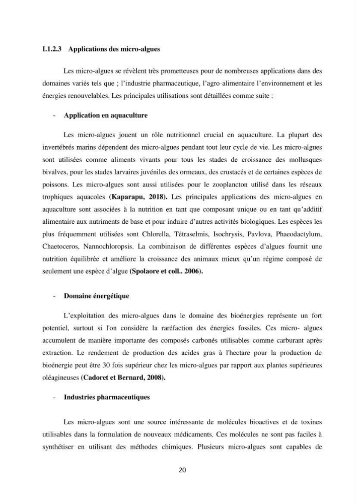 Suivi d’un élevage ostréicole Affinage des huîtres creuses Crassostrea gigas en présence de Chlorella sp.