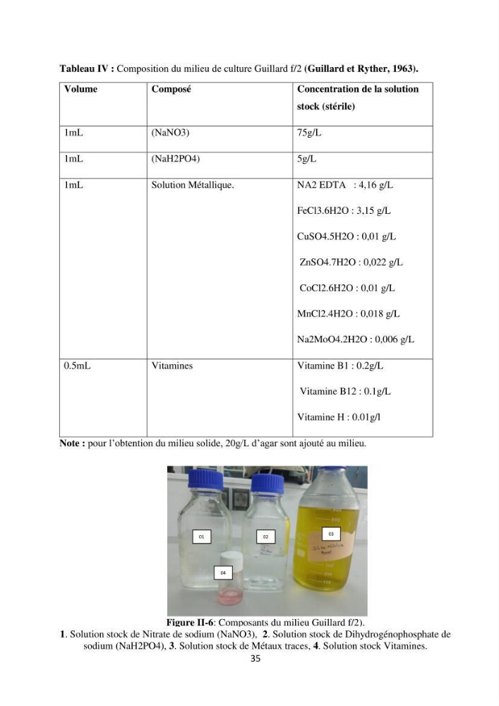 Suivi d’un élevage ostréicole Affinage des huîtres creuses Crassostrea gigas en présence de Chlorella sp.