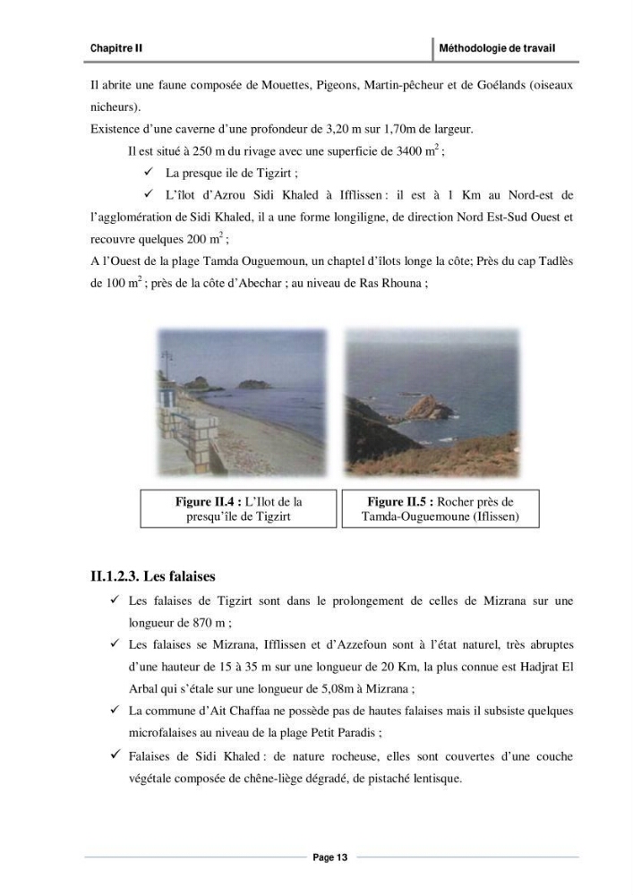 Evaluation de l\'état de mise en oeuvre de la loi 02-02 du 5 février 2002 relative à la protection et à la valorisation du littoral dans la wilaya de Tizi-Ouzou
