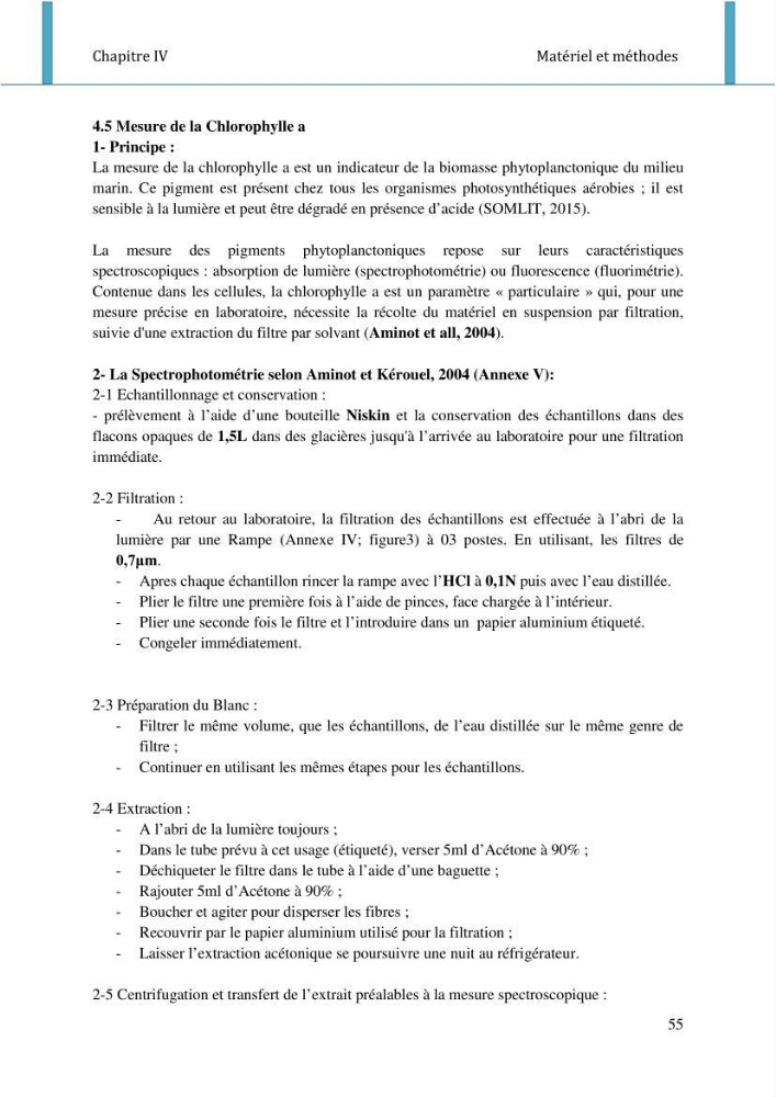 Etude d\'impact de la ferme aquacole Sarl EAM (Ain Tagourait) sur l\'environnement (Etat initial):