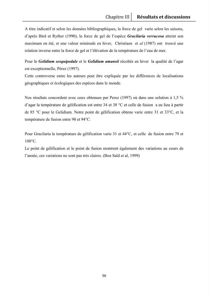 Recherche des espèces algales à intérêt aquacole dans la région de Tipaza