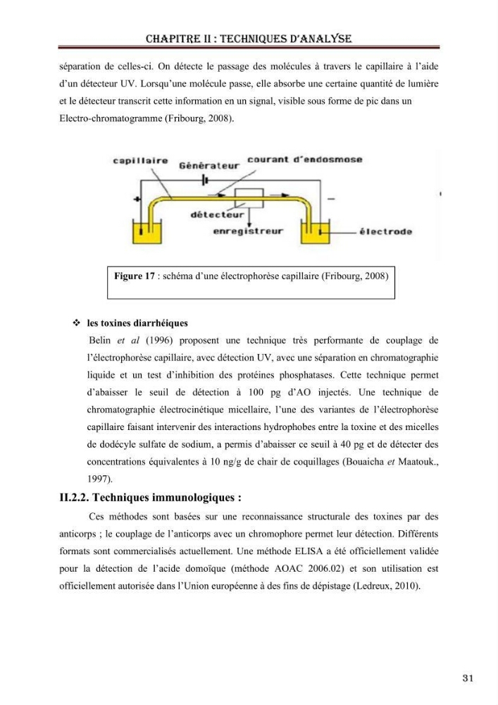 Synthèse bibliographique sur les phycotoxines