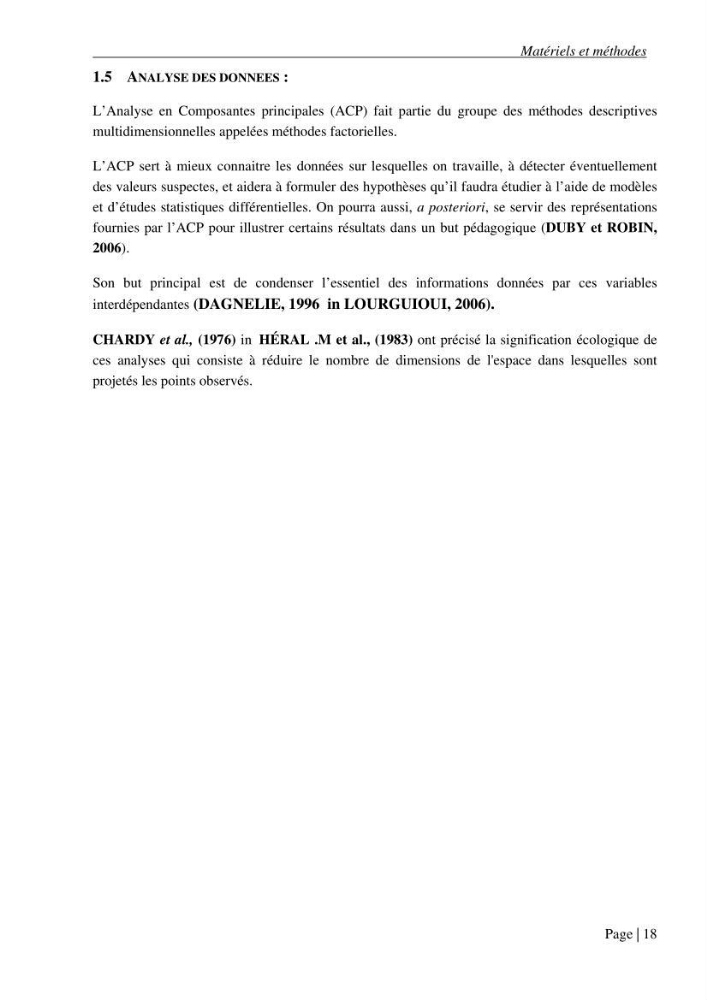 Contribution a l\'étude de la baie d\'El Djamila