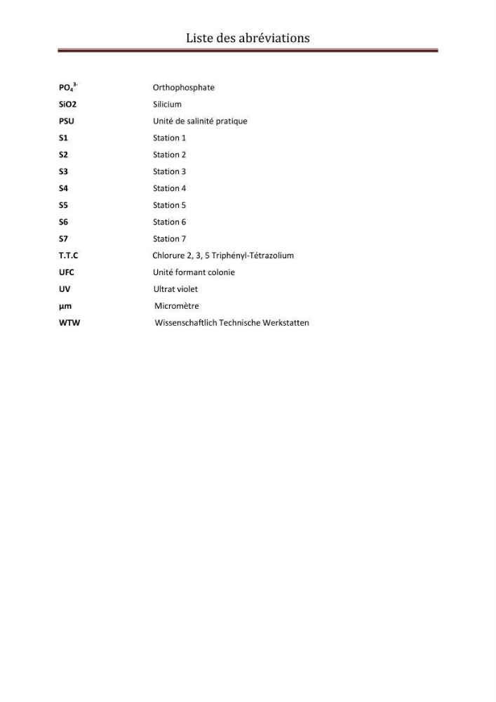 Contribution a L\'étude des parametres physico-chimique et bactériologiques du littoral de boudouaou el bahri pour la création d\'une station d\'une station d\'épuration