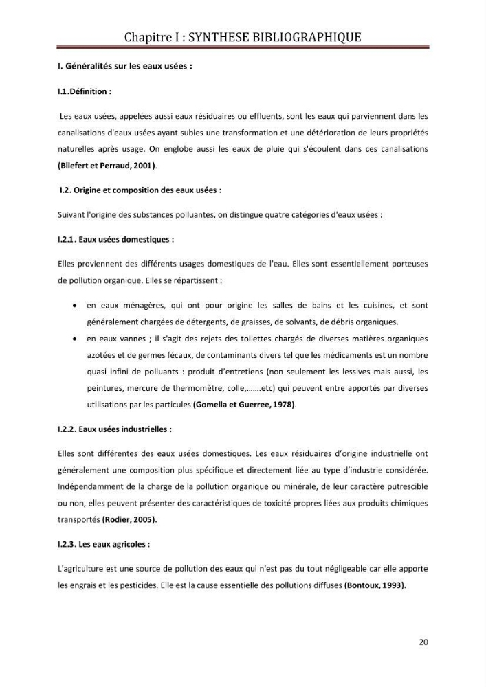 Contribution a L\'étude des parametres physico-chimique et bactériologiques du littoral de boudouaou el bahri pour la création d\'une station d\'une station d\'épuration