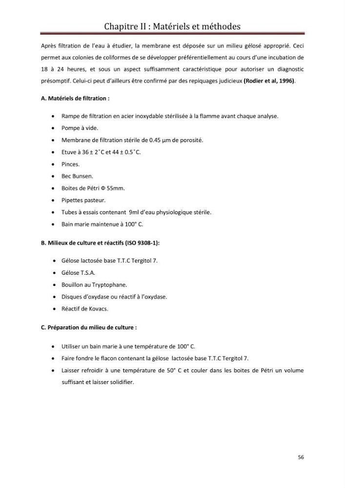 Contribution a L\'étude des parametres physico-chimique et bactériologiques du littoral de boudouaou el bahri pour la création d\'une station d\'une station d\'épuration