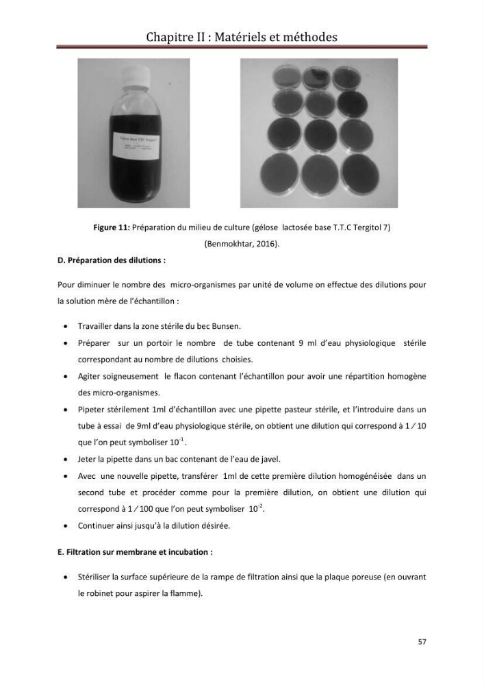 Contribution a L\'étude des parametres physico-chimique et bactériologiques du littoral de boudouaou el bahri pour la création d\'une station d\'une station d\'épuration