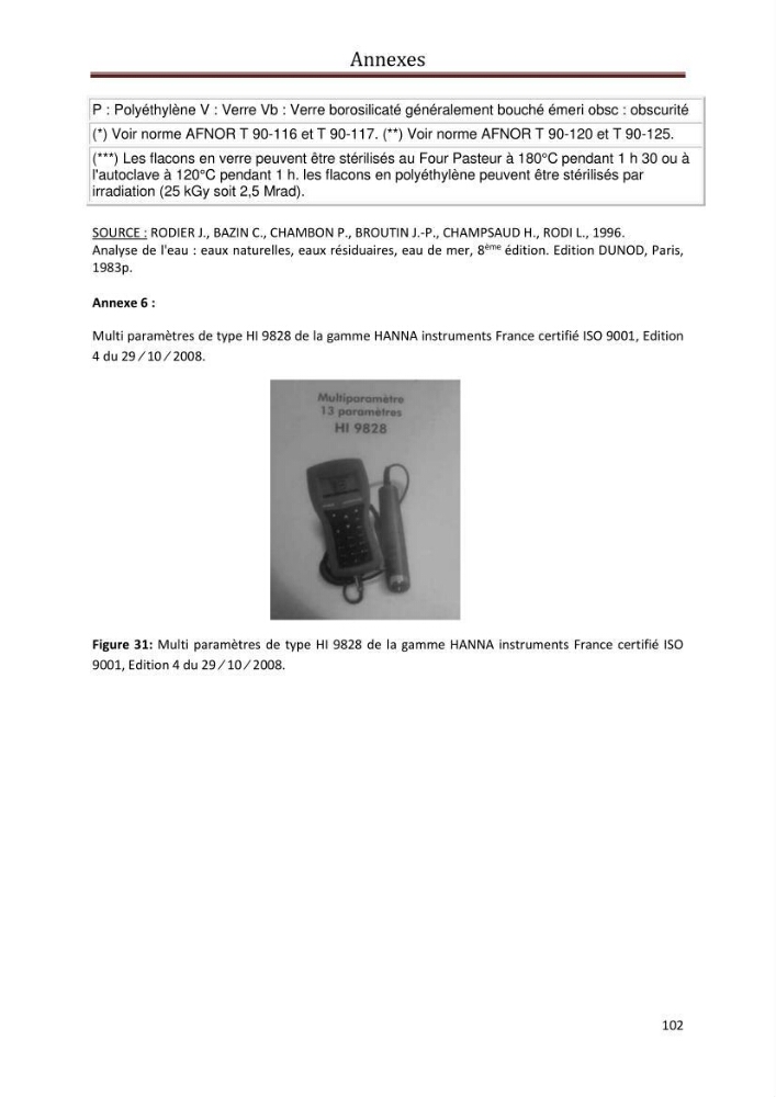 Contribution a L\'étude des parametres physico-chimique et bactériologiques du littoral de boudouaou el bahri pour la création d\'une station d\'une station d\'épuration