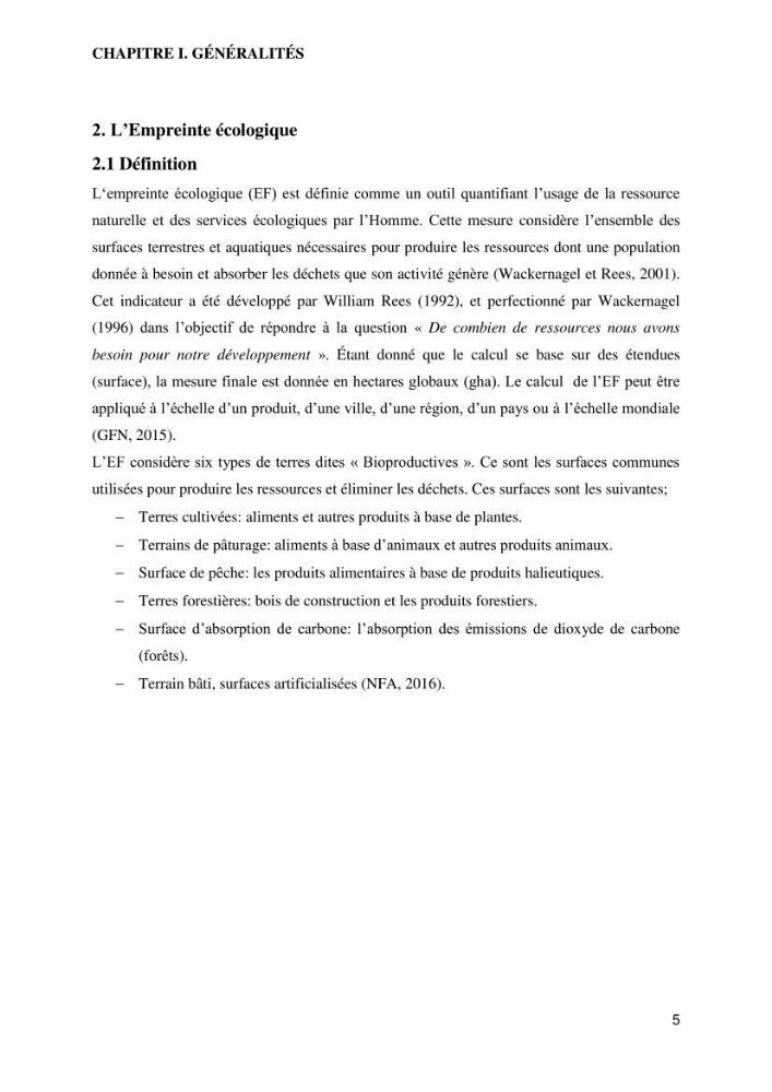 Empreinte écologique de l\'urbanisation au niveau des villes côtières algeriennes: cas de la wilaya d\'Alger,Tipaza et Tlemcen
