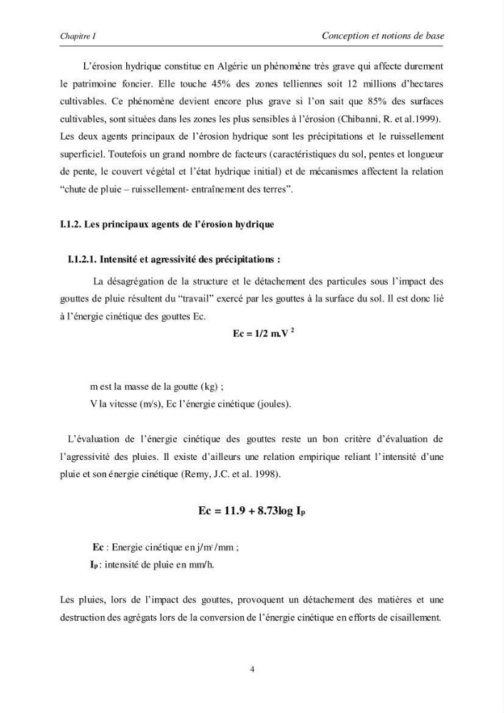 Les débits liquides et solides des cours d\'eau algériens et leur impact sur le milieu marin et littoral (bassin versant de l\'Isser et Mazafran).