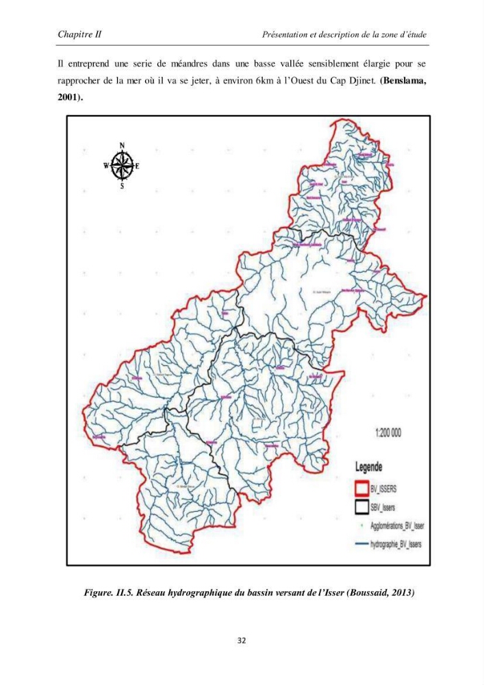 Les débits liquides et solides des cours d\'eau algériens et leur impact sur le milieu marin et littoral (bassin versant de l\'Isser et Mazafran).