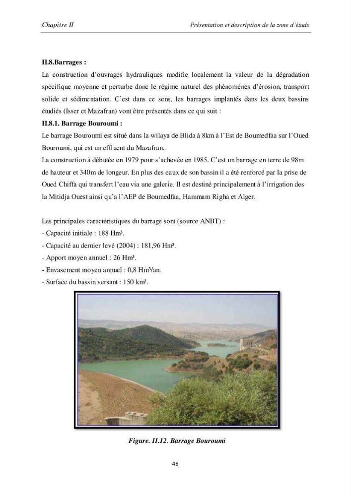Les débits liquides et solides des cours d\'eau algériens et leur impact sur le milieu marin et littoral (bassin versant de l\'Isser et Mazafran).
