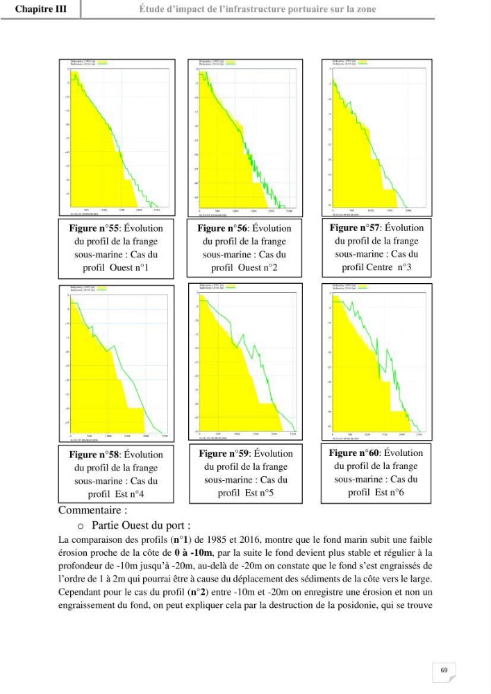 Etude hydrosédimentaire du rivage de Khemisti: application de la modelisation numérique en domaine bidimensionnel par un logiciel de calcul MIKE 21