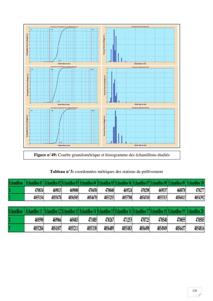 Etude hydrosédimentaire du rivage de Khemisti: application de la modelisation numérique en domaine bidimensionnel par un logiciel de calcul MIKE 21
