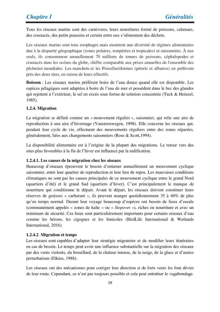 Proposition d’une méthode d’inventaire des oiseaux marins: application au littoral de la wilaya de Tipaza