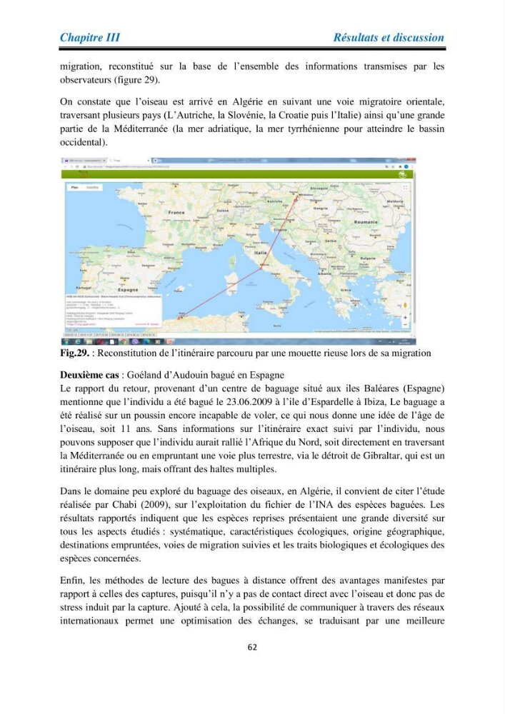 Proposition d’une méthode d’inventaire des oiseaux marins: application au littoral de la wilaya de Tipaza