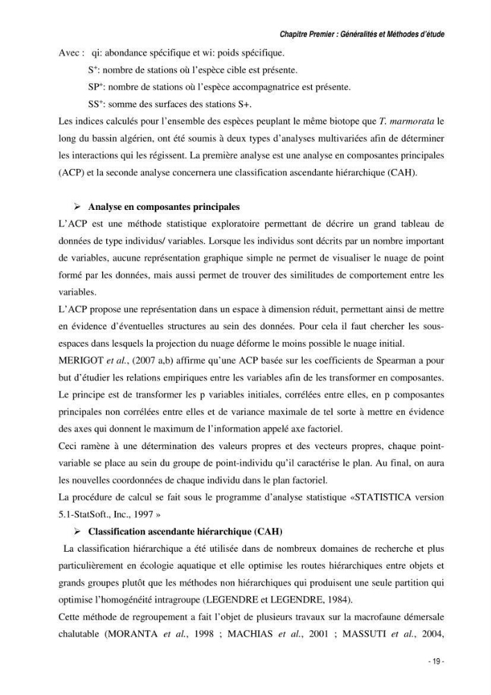 Comportement, Croissance et Exploitation de Torpedo marmorata Risso, 1810 (CHONDRICHTHYENS, TORPEDINIDAE) dans le bassin Algérien