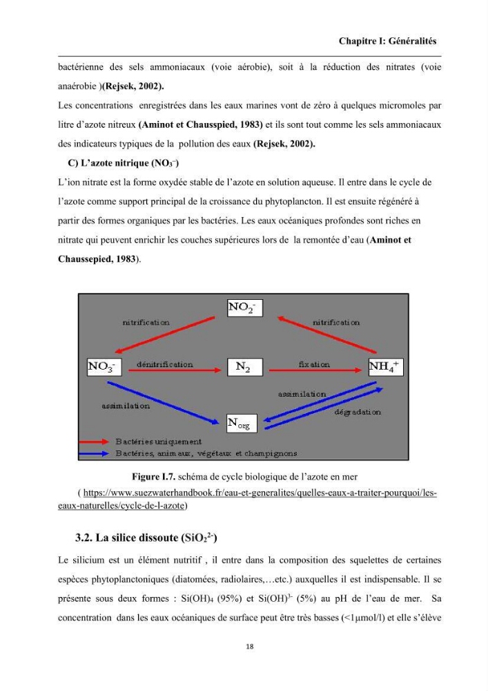 Contribution à l’évaluation de la qualité environmental d’une ferme aquacole