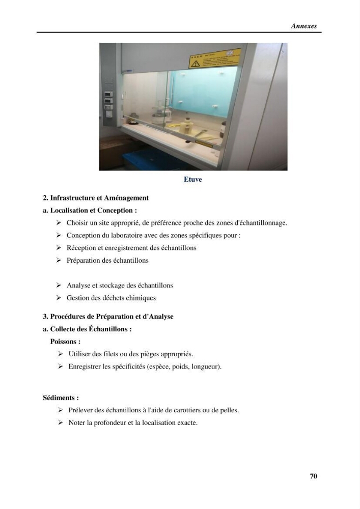 Estimation de la contamination par certains métaux lourds au niveau de la chair d\'un poisson d\'élevage