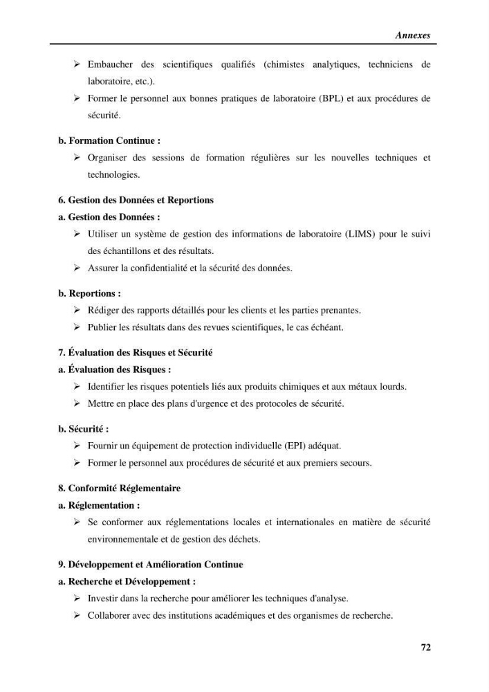 Estimation de la contamination par certains métaux lourds au niveau de la chair d\'un poisson d\'élevage