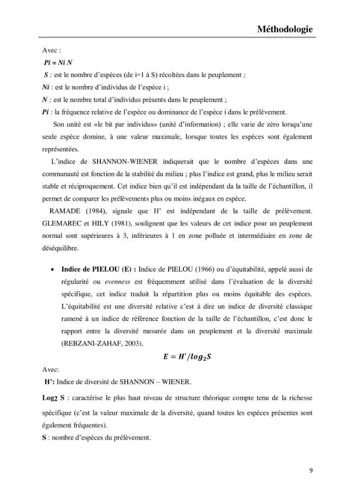 Etude de la structure du peuplement benthique de la lagune Mellah (El-Kala, Algérie) prélèvements: mai 2017 et mai 2018