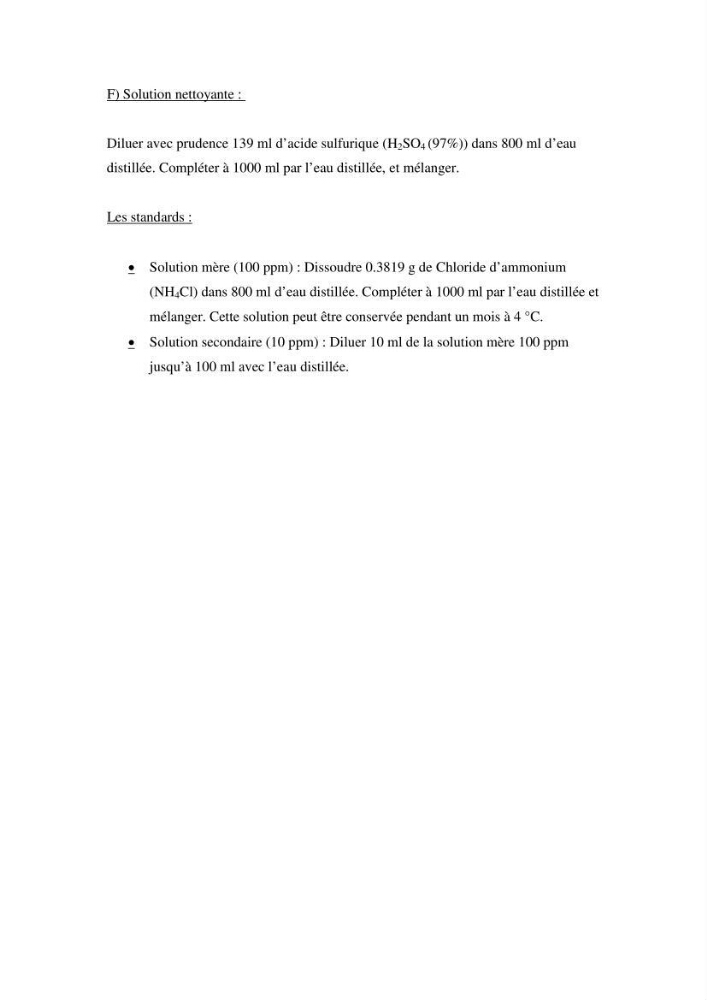 Mesures des paramètres physico-chimiques au niveau du port d\'El Djamila