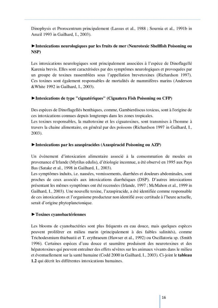 Diagnostic sur la contamination des mollusques par le phytoplancton toxique ou/et nuisible d’une ferme conchylicole « CULTMARE »