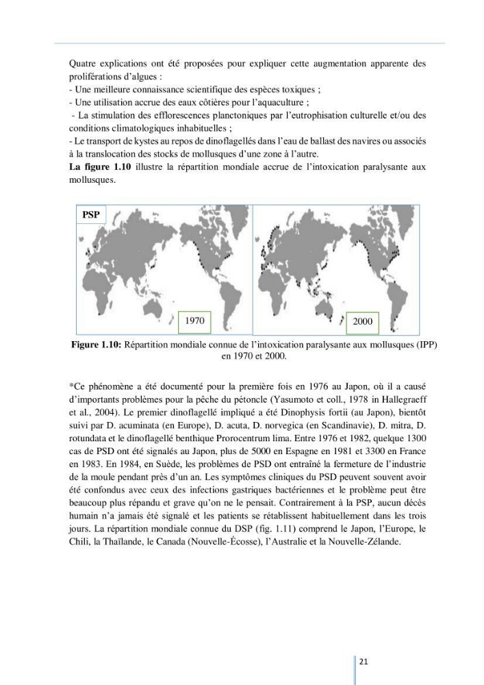 Diagnostic sur la contamination des mollusques par le phytoplancton toxique ou/et nuisible d’une ferme conchylicole « CULTMARE »