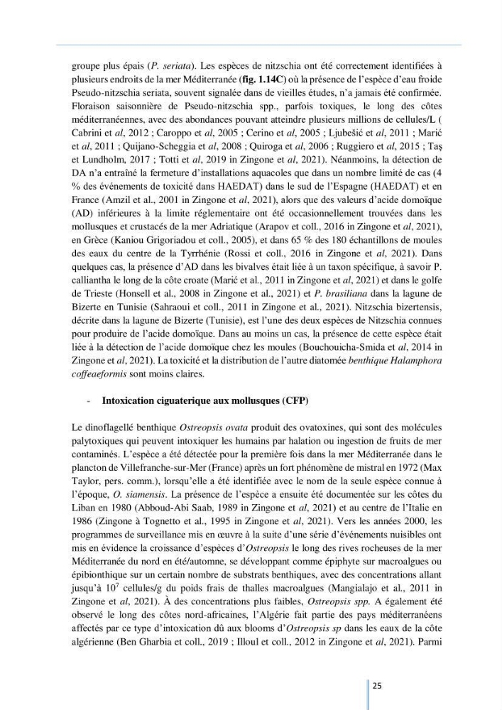 Diagnostic sur la contamination des mollusques par le phytoplancton toxique ou/et nuisible d’une ferme conchylicole « CULTMARE »