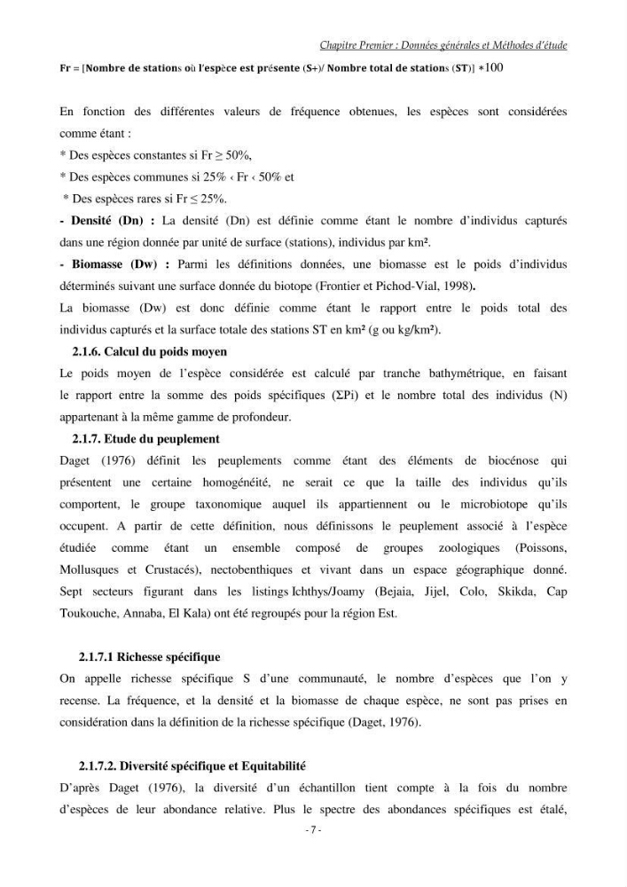 Contribution à l\'étude de l\'écologie et de l\'exploitation de Scyliorhinus canicula linnaeus,1758 (poissons Elasmobranche)dans la région est du basin Algérien
