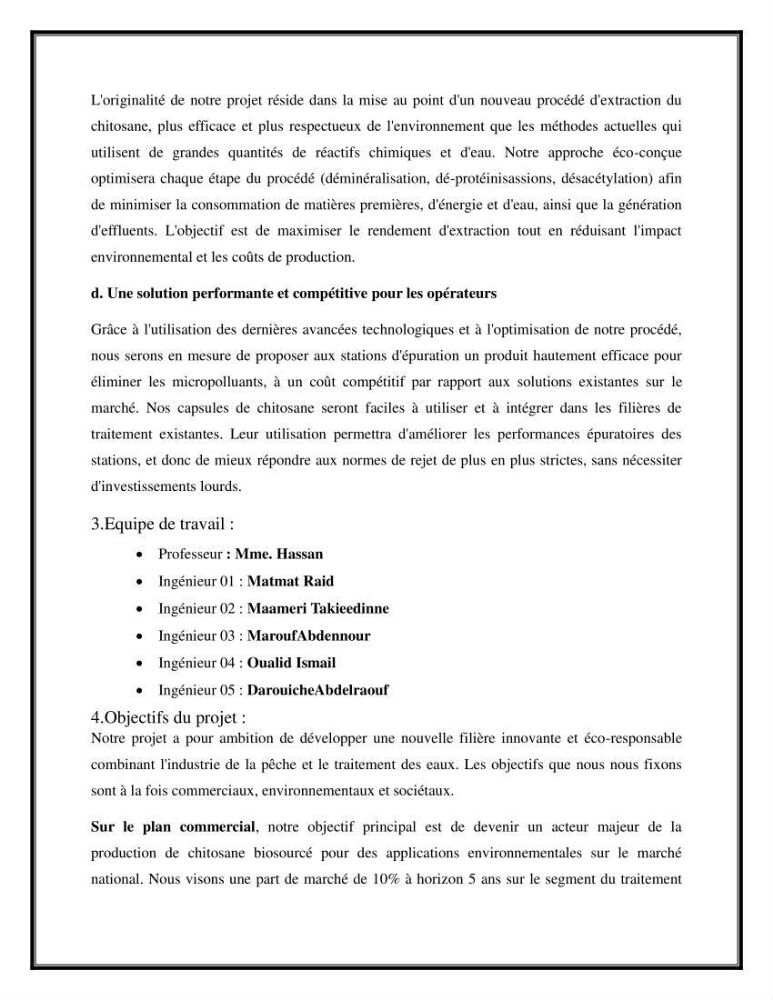 Contribution à l’étude de quelques indicateurs socioéconomiques de la pêcherie dans les ports Bouharoun et Cherchell