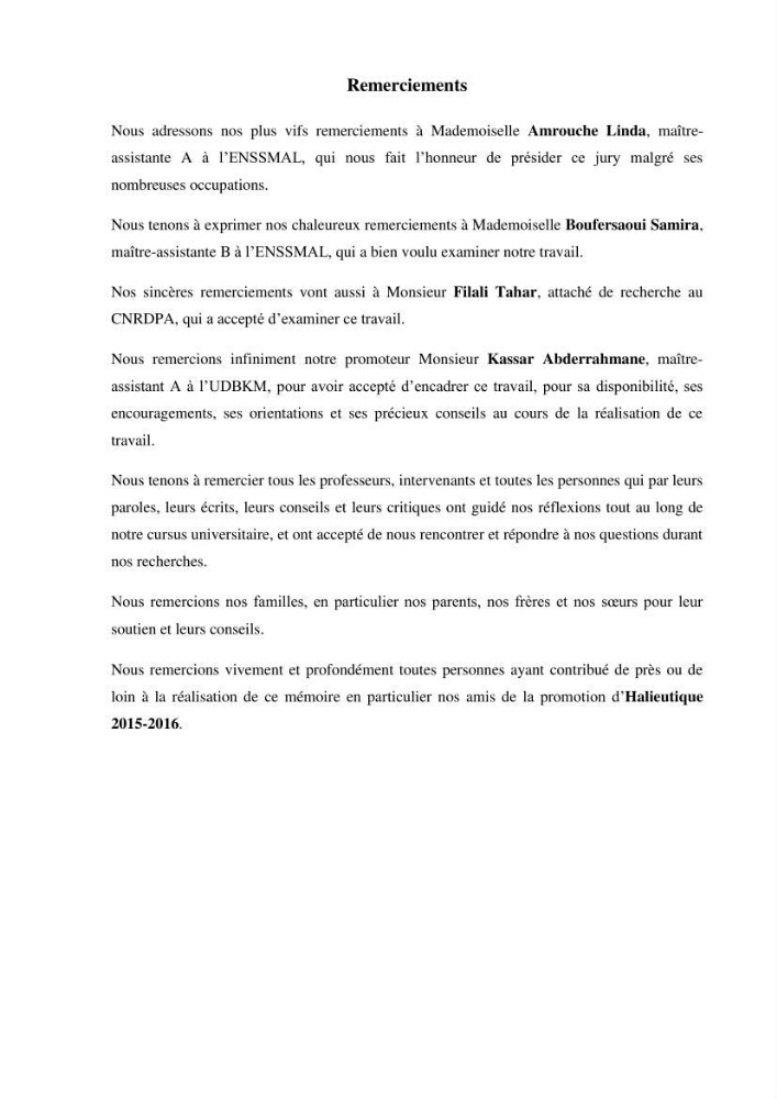 Contribution à l\'étude de la croissance et de l\'exploitation du Gobie noir Gobius niger L., 1758 ( Perciformes, Gobidae) du golg de Annaba: