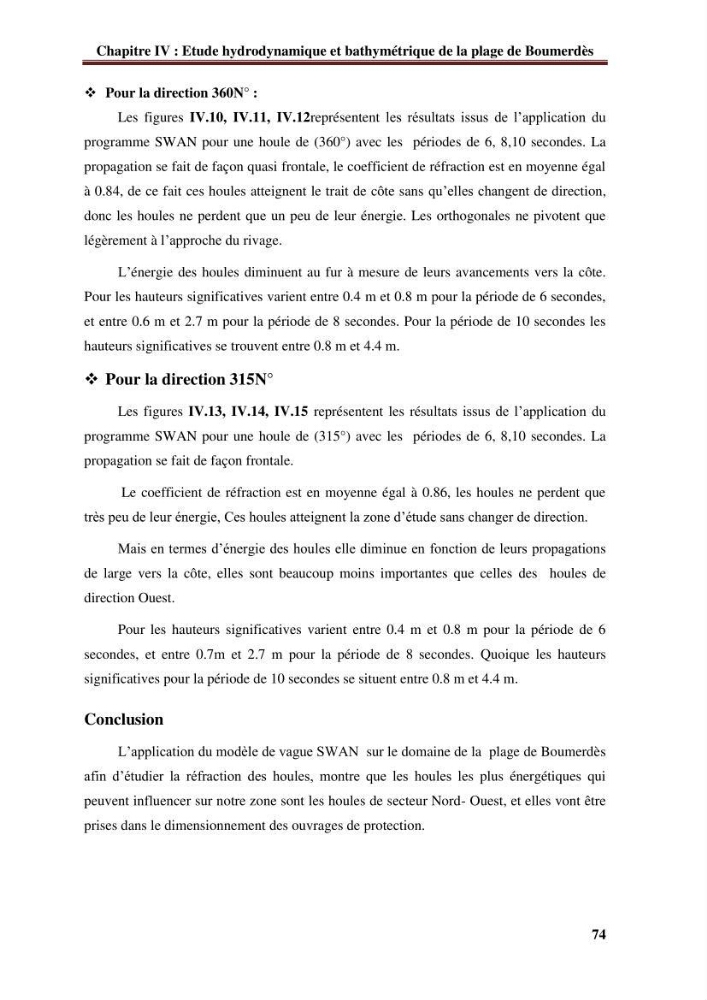 Analyse statistique de l\'évolution morphodynamique du morphodynamique du littoral de Boumerdès