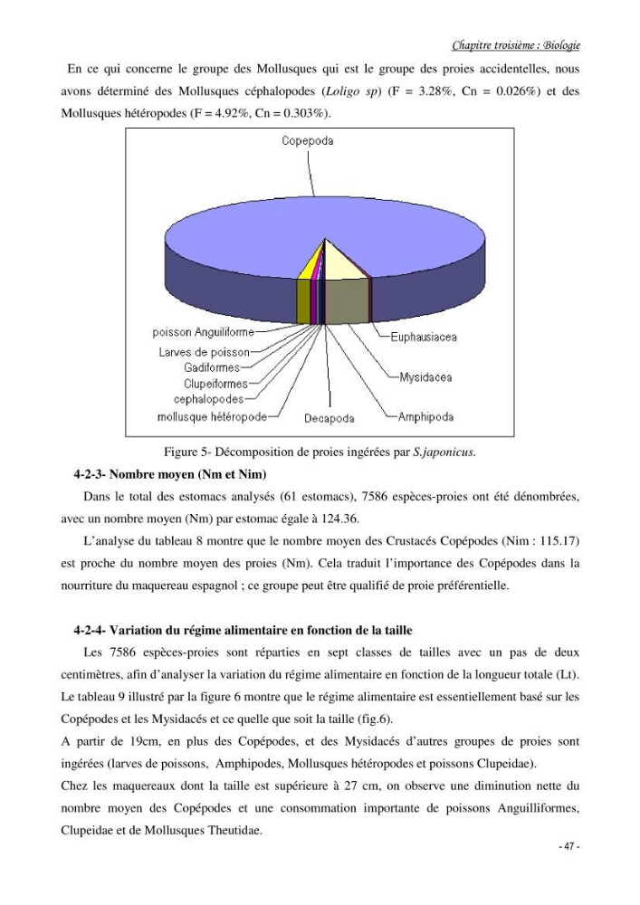 Contribution à l\'étude de l\'écologie et de la biologie du genre scomber: