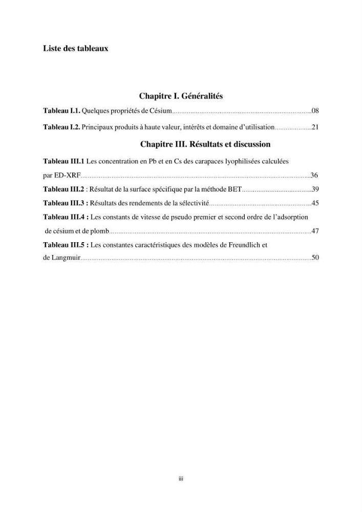 Elimination d’élément radioactif Cs* et d’élément trace métallique Pb en solution aqueuse par adsorption sur les carapaces de crevettes: