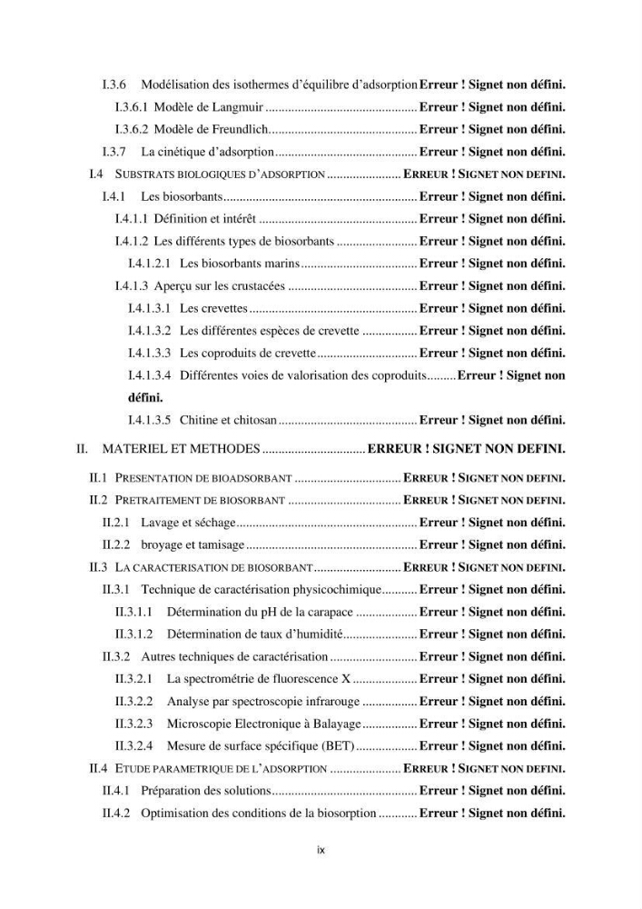 Elimination d’élément radioactif Cs* et d’élément trace métallique Pb en solution aqueuse par adsorption sur les carapaces de crevettes: