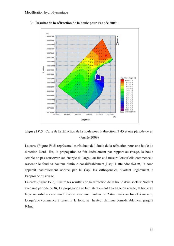 Impact des ouvrages portuaires sur l\'évolution d\'un littoral soumis à une forte dynamique sédimentaire
