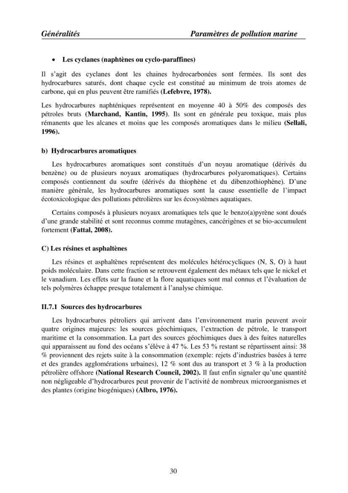 Suivi des pramètres de pollution des eau littorles de de la Baie de Bou-Ismail et impact des aménagemnts coties
