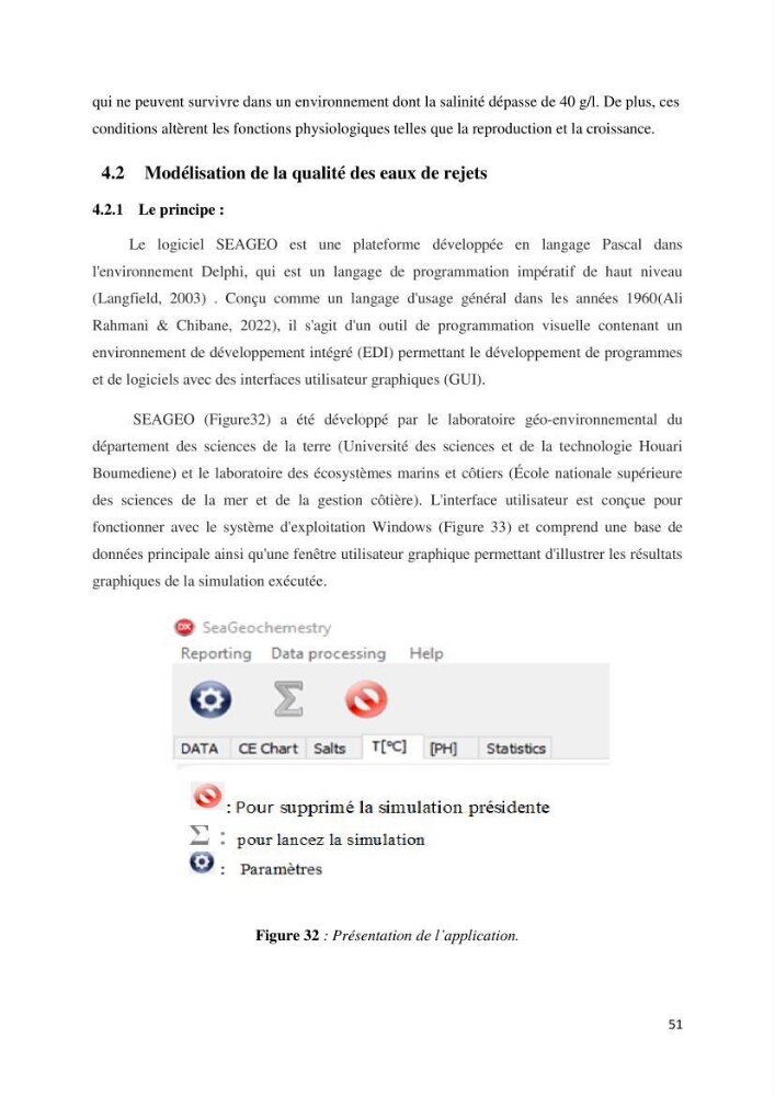Suivi du procédé de dessalement de l\'eau de mer de la station d\'El Marsa et caractérisation des rejets de saumure